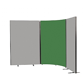 BusyScreen ColourPlus Floor Standing Corner Partition Screens