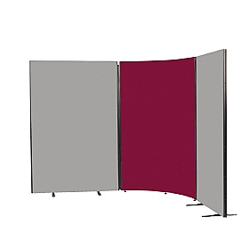 BusyScreen ColourPlus Floor Standing Corner Partition Screens