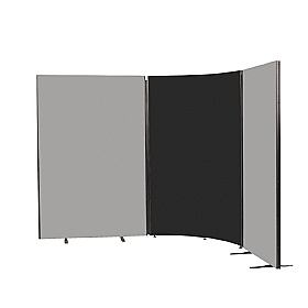 BusyScreen ColourPlus Floor Standing Corner Partition Screens
