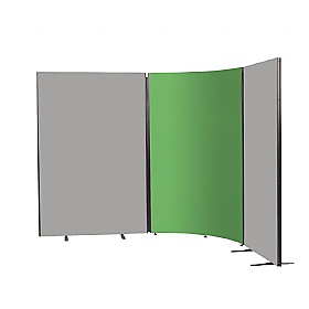 BusyScreen ColourPlus Floor Standing Corner Partition Screens
