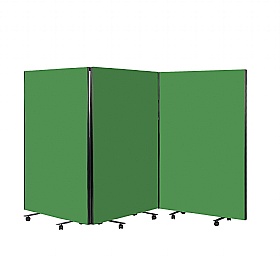 BusyScreen ColourPlus Triple Mobile Partition Screens