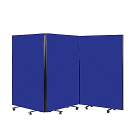 BusyScreen ColourPlus Triple Mobile Partition Screens