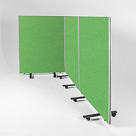 BusyScreen ColourPlus Triple Mobile Partition Screens