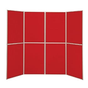 Lightweight Freestanding Fold-Up Display Screen