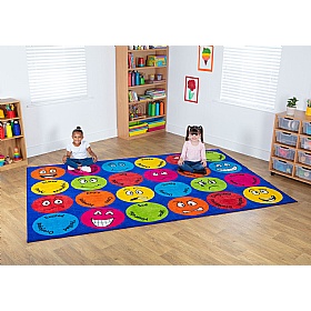 Emotions Interactive Rectangular Carpet