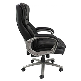 Atlas 27 Stone Bariatric Leather Faced Office Chair