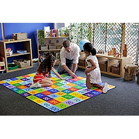 1-100 Numbers Carpet