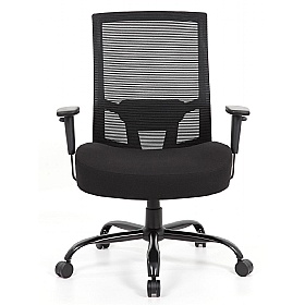 Isla 27 Stone Bariatric Mesh Office Chair