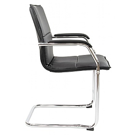 Essen Leather Faced Visitor Office Chairs