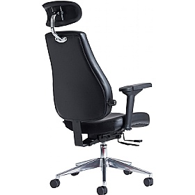 Franklin 24 Hour Ergonomic Leather Faced Office Chair