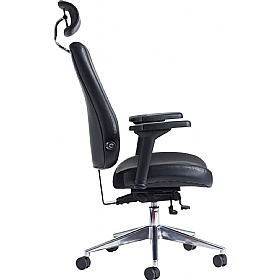 Franklin 24 Hour Ergonomic Leather Faced Office Chair