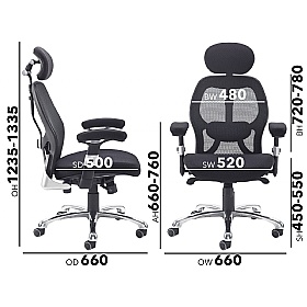 Sandro Ergonomic Mesh Office Chair