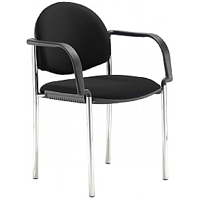 Coda Chrome Frame Breakout and Cafe Chairs