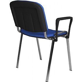 Taurus Chrome Frame Stacking Conference Chairs with Arms
