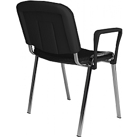 Taurus Chrome Frame Stacking Conference Chairs with Arms