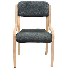 Prague Wooden Frame Stacking Office Chairs