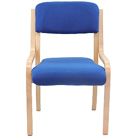 Prague Wooden Frame Stacking Office Chairs