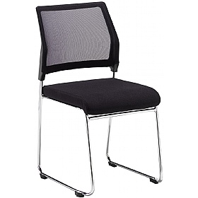 Quavo Skid Base Breakout and Cafe Chairs - Pack of 4