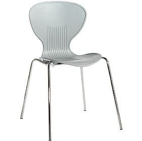 Sienna 4-Leg Breakout and Cafe Chairs - Pack of 4