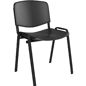 Taurus Plastic Stacking Canteen Chairs