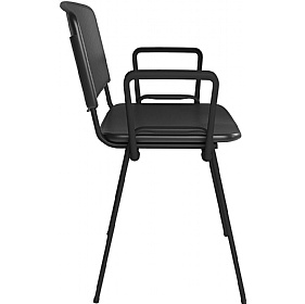 Taurus Plastic Stacking Canteen Chairs with Arms