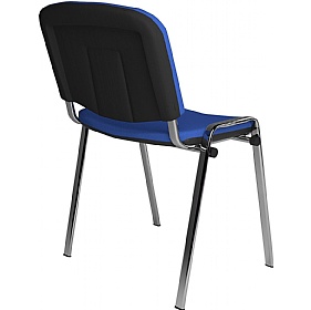 Taurus Chrome Frame Stacking Conference Chairs - Pack of 4