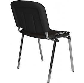 Taurus Chrome Frame Stacking Conference Chairs - Pack of 4