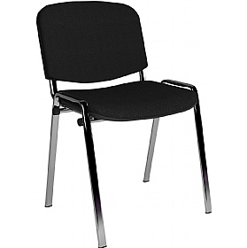 Taurus Chrome Frame Stacking Conference Chairs - Pack of 4