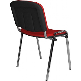 Taurus Chrome Frame Stacking Conference Chairs - Pack of 4