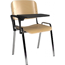 Taurus Wooden Chair with Writing Tablet - Pack of 4