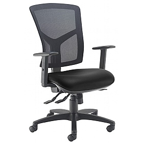Senza 3-Lever Mesh Operator Chairs