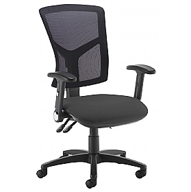 Senza 3-Lever Mesh Operator Chairs