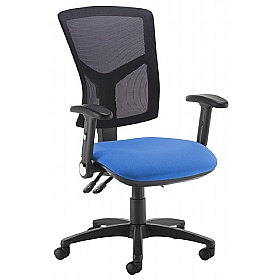 Senza 3-Lever Mesh Operator Chairs