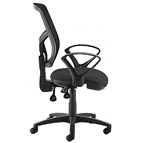 Senza 3-Lever Mesh Operator Chairs