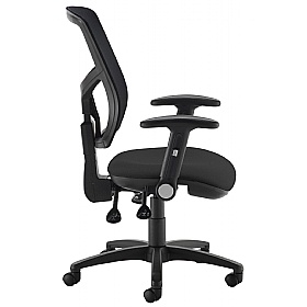 Senza 3-Lever Mesh Operator Chairs