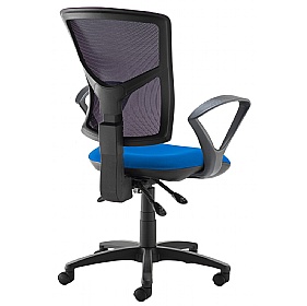Senza 3-Lever Mesh Operator Chairs