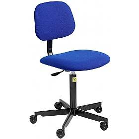 ESD Static Dissipative Fabric Chairs with Castors