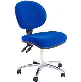 ESD Static Dissipative Deluxe Ergonomic Fabric Chairs