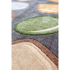 Natural World Carved Pebble Placement Carpet - School Furniture