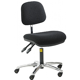 ESD Static Dissipative Ergonomic Fabric Chairs