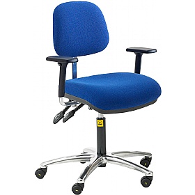 ESD Static Dissipative Ergonomic Fabric Chairs