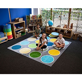 Lake Circles Placement Carpet