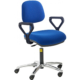 ESD Static Dissipative Ergonomic Fabric Chairs