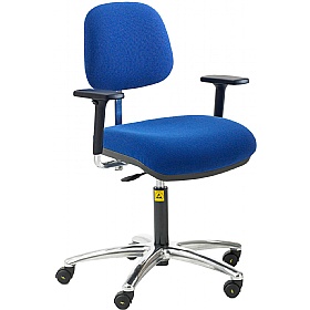 ESD Static Dissipative Ergonomic Fabric Chairs