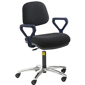 ESD Static Dissipative Ergonomic Fabric Chairs