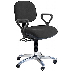 ESD Static Dissipative Heavy Duty Fabric Chairs