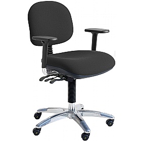 ESD Static Dissipative Heavy Duty Fabric Chairs