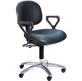 ESD Static Dissipative Heavy Duty Vinyl Chairs
