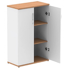 Flex Duo Wooden Office Cupboards