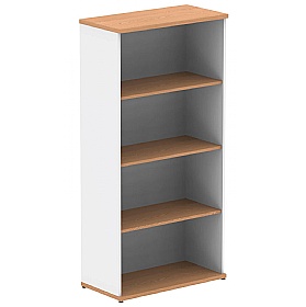 Flex Duo Wooden Office Bookcases